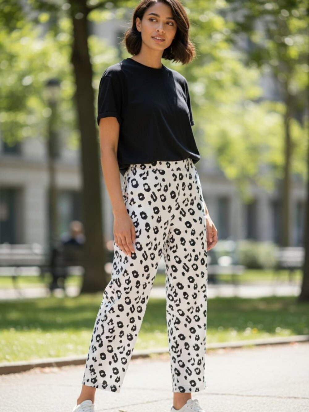 LUXE by Eric Signature Stella mid rise side zip Multicolored Pants Size 10